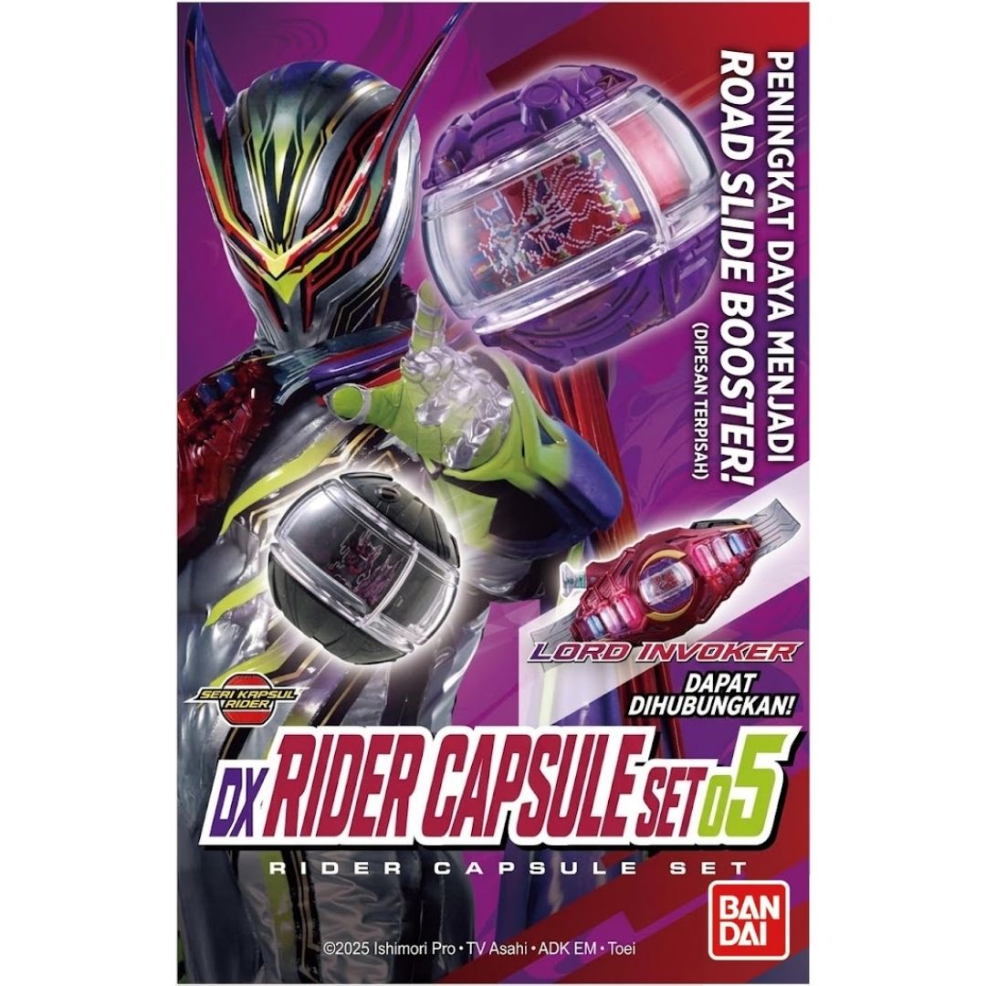 Kamen Rider Zezt DX Rider Capsule Set 05 Bandai Aksesori Transformasi Resmi Kamen Rider Zezt DX Rider Capsule Set 05 Bandai Aksesori Transformasi Resmi