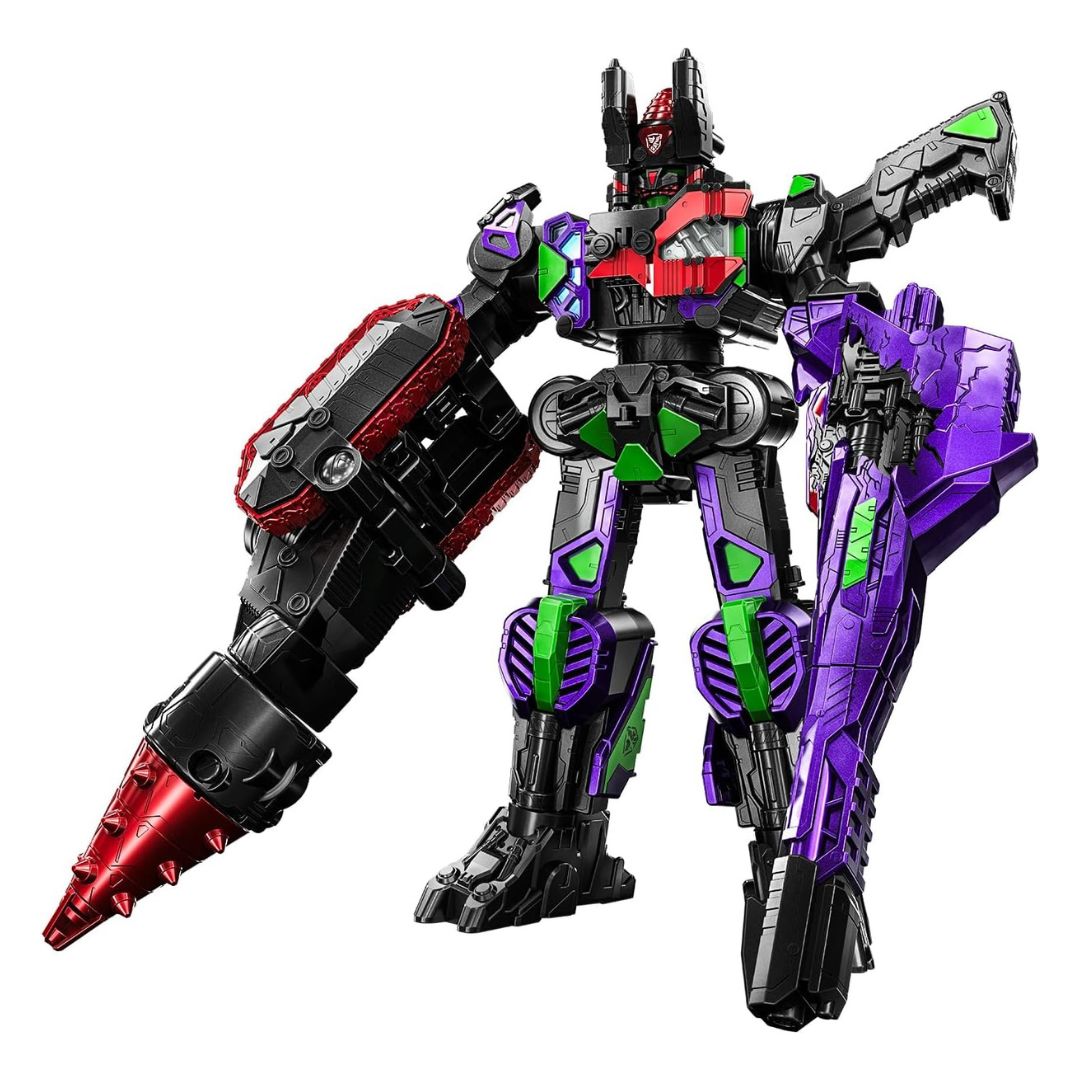 PROJECT R.E.D. DX Gabarion Drill Dark Version Mainan Transformasi 3 Mode