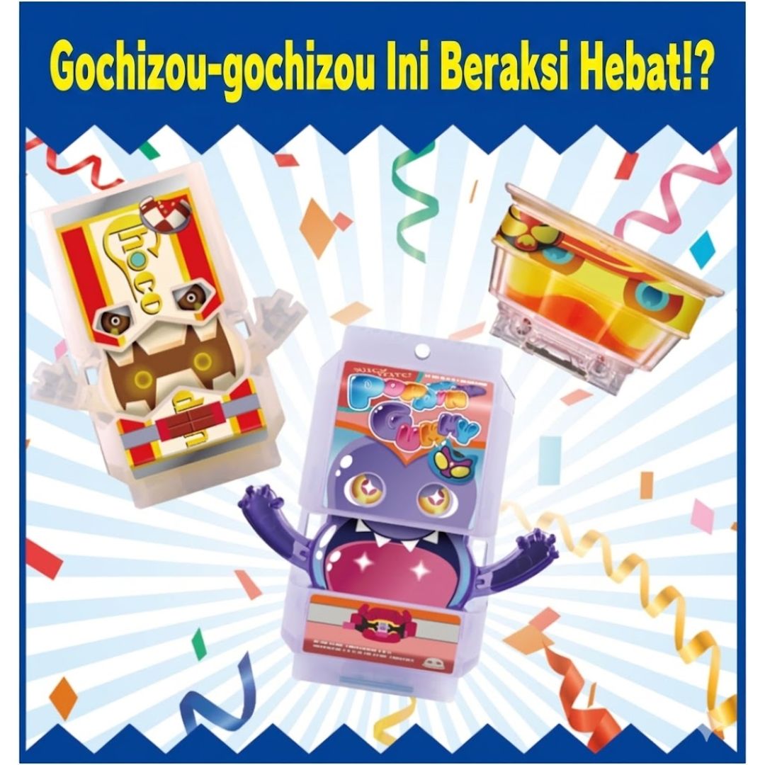 Kamen Rider Gavv DX Gochizou Party Set 01 Koleksi Gochizou Seru Bandai