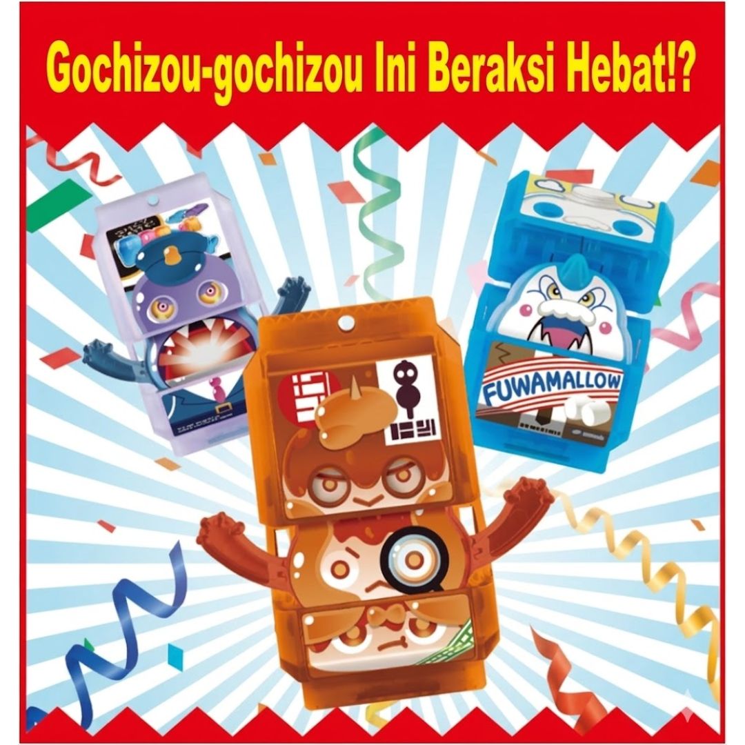 Kamen Rider Gavv DX Gochizou Party Set 03 Koleksi Gochizou Tema Detektif