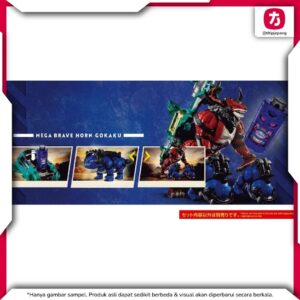 Bandai DX MEGA CRUSH HORN SAIKAKU, Horned Beast Figure Kakuseihunter