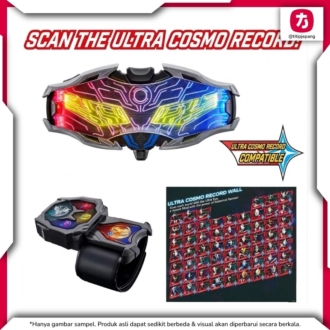 Bandai DX Ultra Eyes Ultraman Zero Cosmorise, 60th Anniversary Special