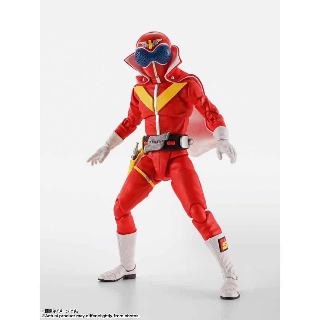 Super Sentai Aka Ranger 50th Anniversary S.H.Figuarts Figure Kolektor Premium