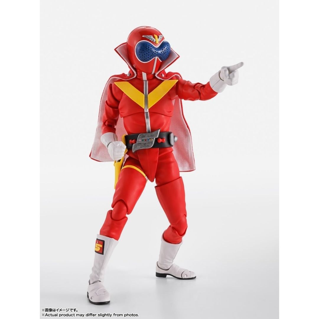 Super Sentai Aka Ranger 50th Anniversary S.H.Figuarts Figure Kolektor Premium Super Sentai Aka Ranger 50th Anniversary S.H.Figuarts Figure Kolektor Premium