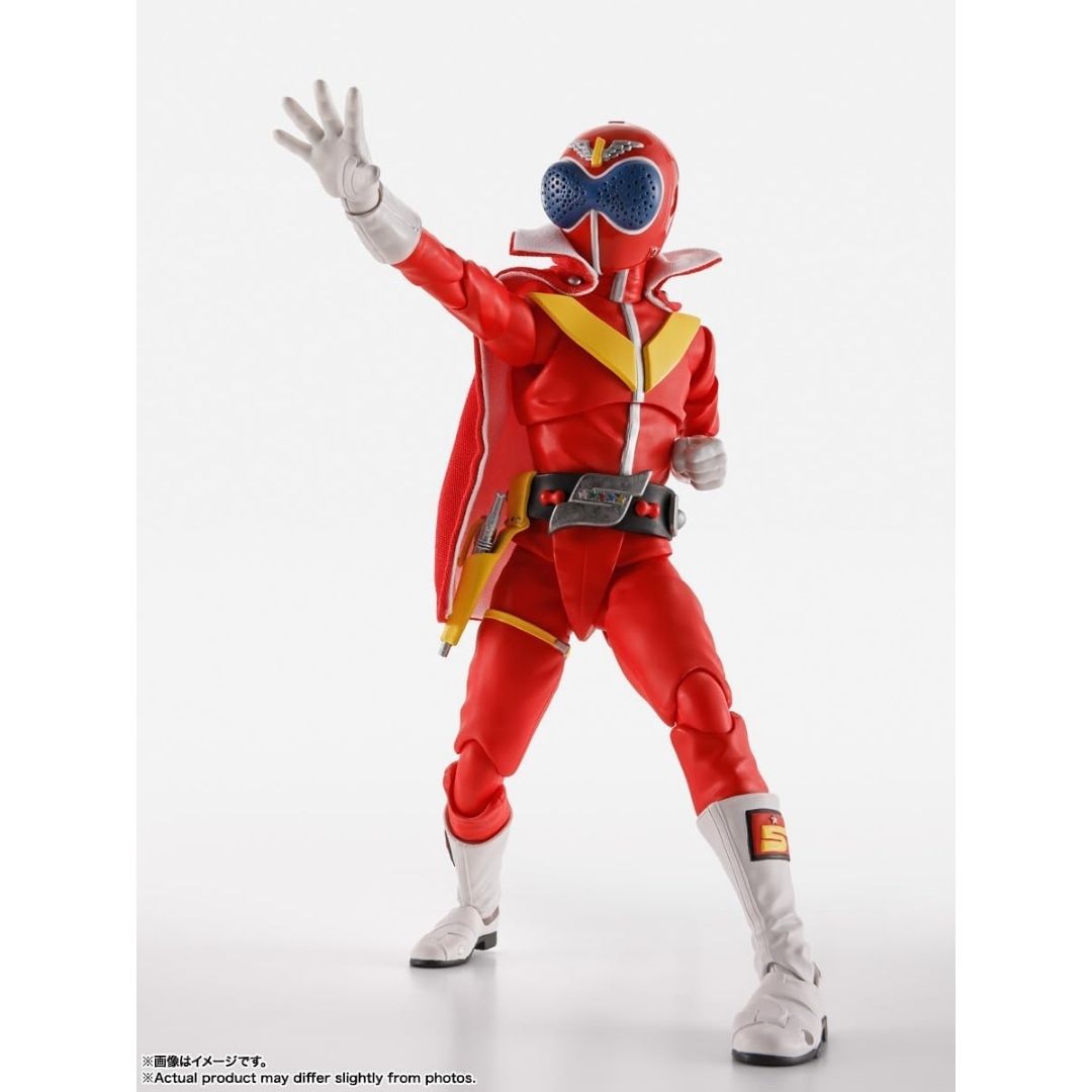 Super Sentai Aka Ranger 50th Anniversary S.H.Figuarts Figure Kolektor Premium