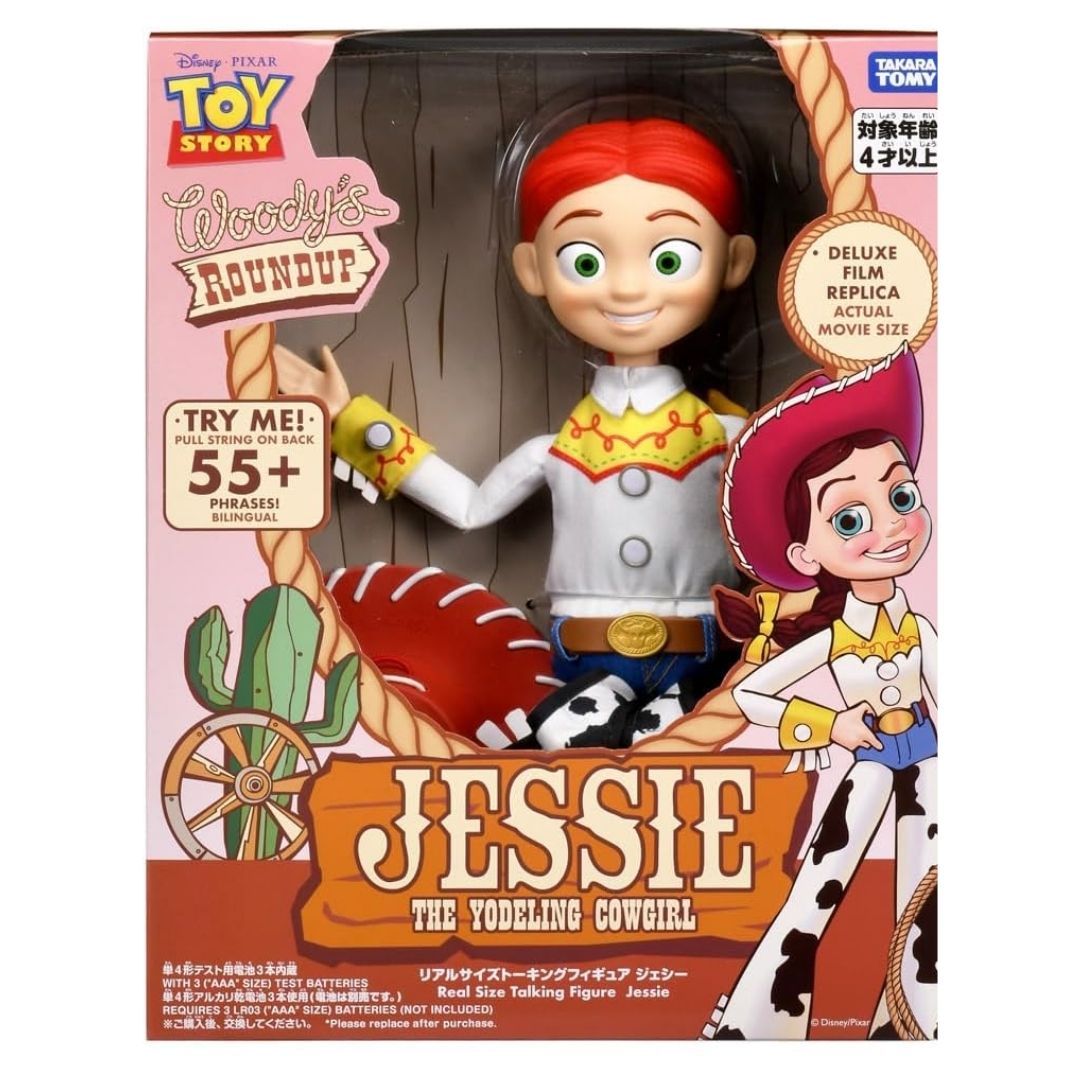 Takara Tomy Real Size Talking Figure Jessie Toy Story Koleksi Resmi