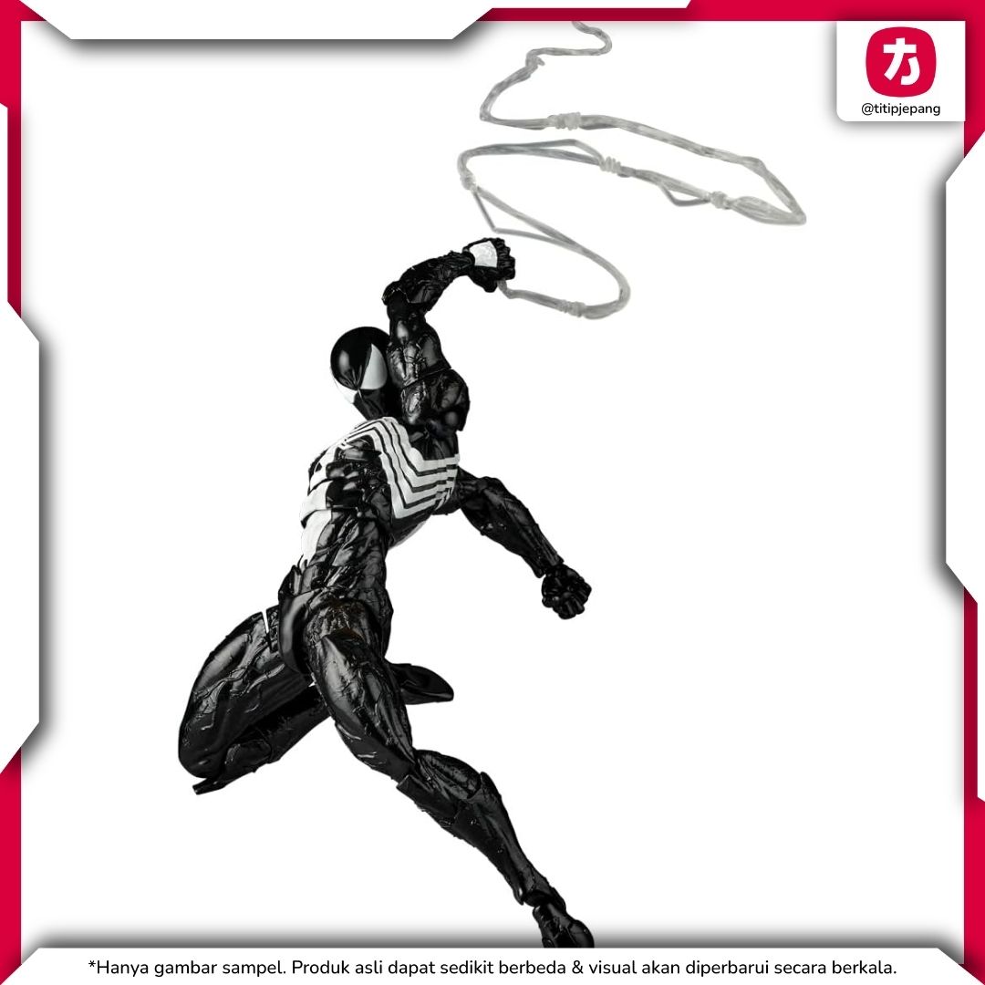 Kaiyodo Revoltech Symbiote Spider-Man Action Figure 160mm (Amazing Yamaguchi) Kaiyodo Revoltech Symbiote Spider-Man Action Figure 160mm (Amazing Yamaguchi)