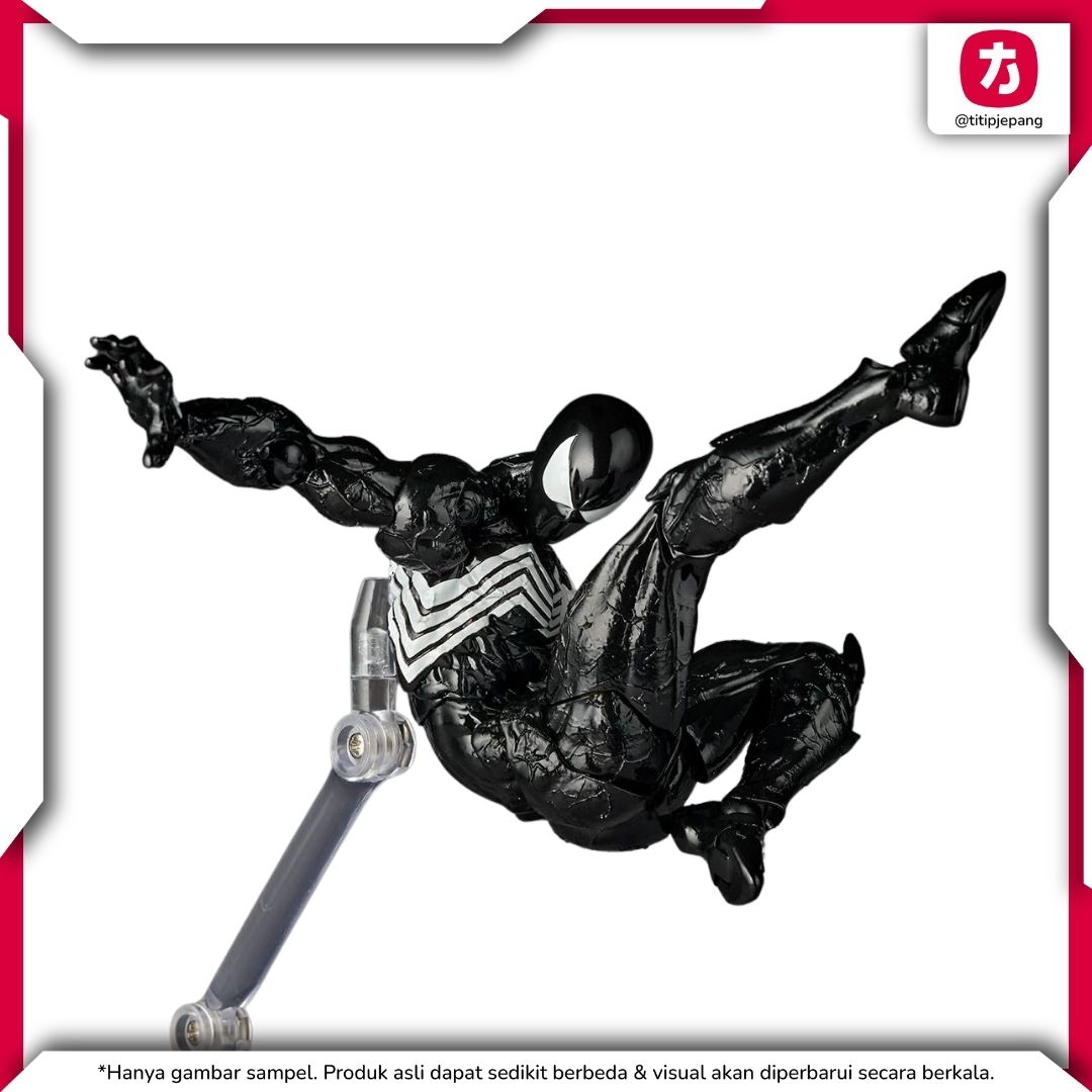 Kaiyodo Revoltech Symbiote Spider-Man Action Figure 160mm (Amazing Yamaguchi) Kaiyodo Revoltech Symbiote Spider-Man Action Figure 160mm (Amazing Yamaguchi)
