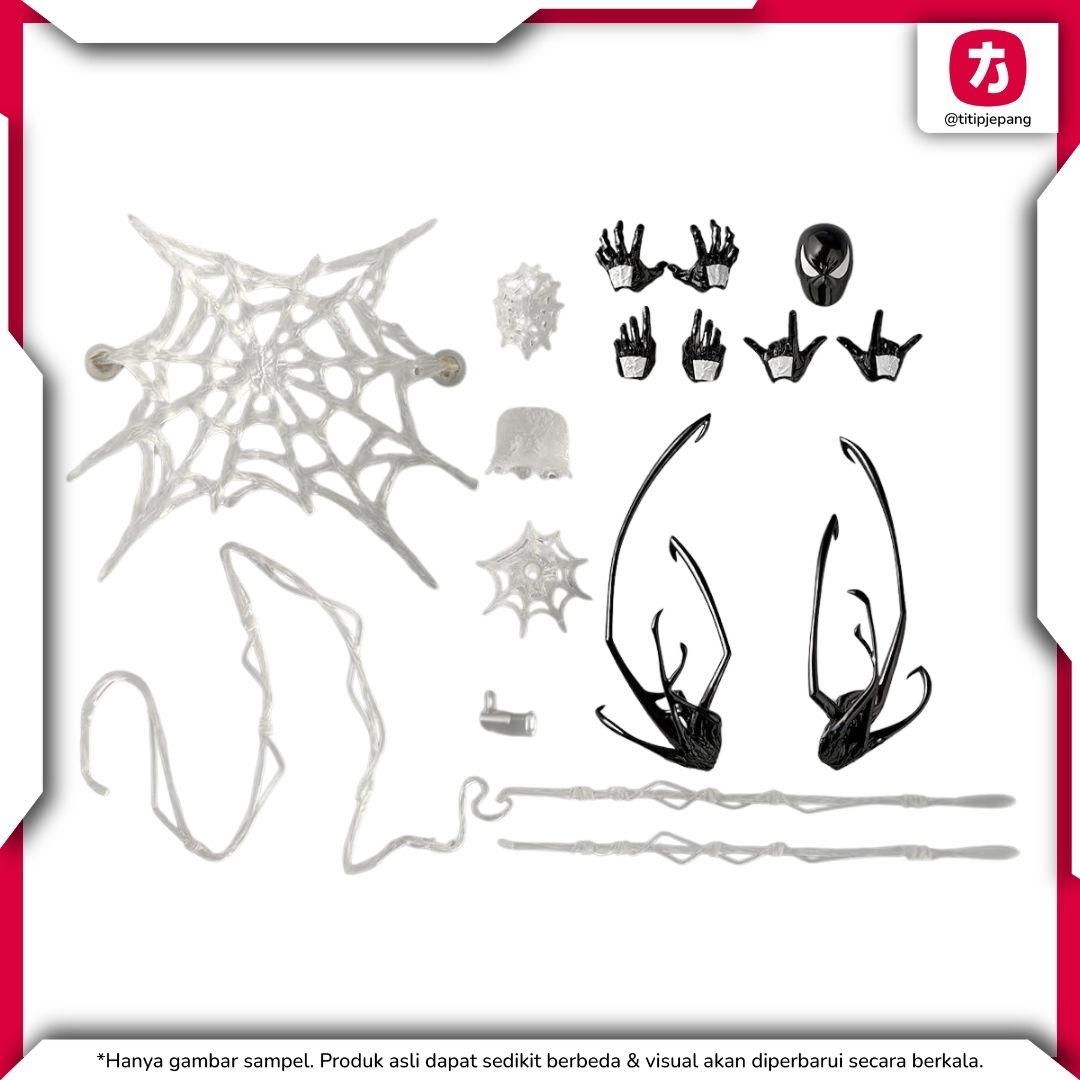 Kaiyodo Revoltech Symbiote Spider-Man Action Figure 160mm (Amazing Yamaguchi) Kaiyodo Revoltech Symbiote Spider-Man Action Figure 160mm (Amazing Yamaguchi)
