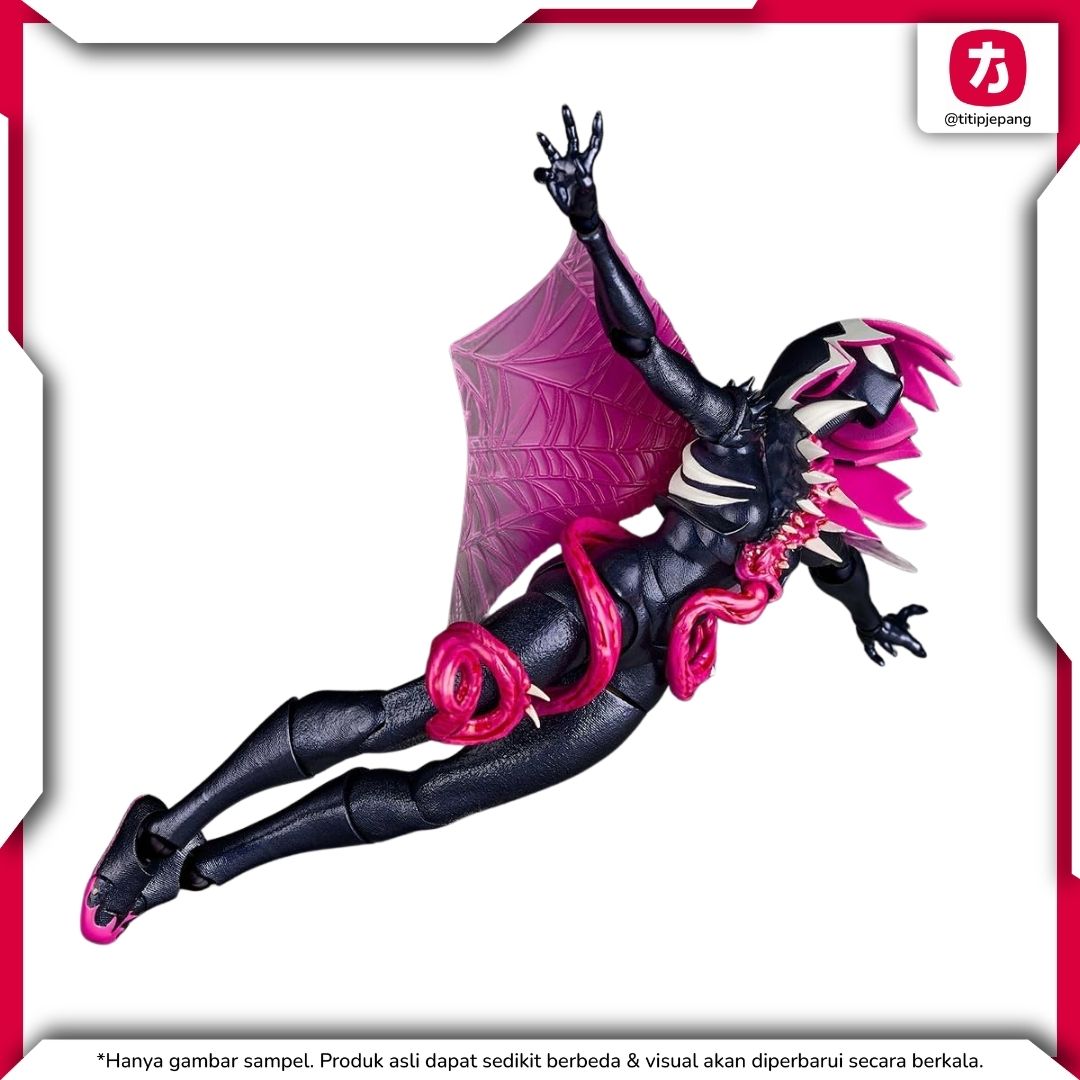 Kaiyodo Revoltech Gwenom Action Figure 150mm (Amazing Yamaguchi) Kaiyodo Revoltech Gwenom Action Figure 150mm (Amazing Yamaguchi)