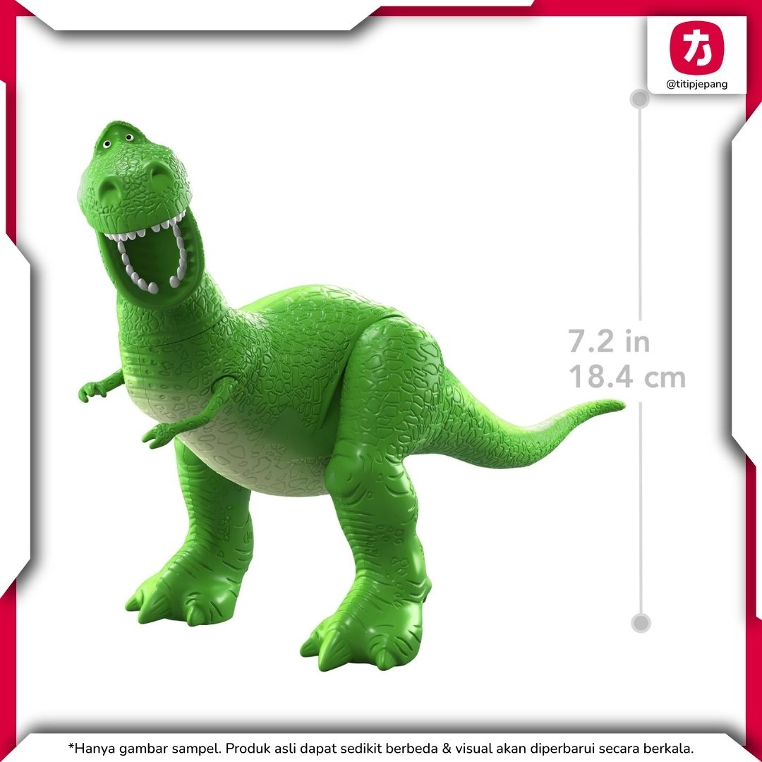 Mattel Action Figure Toy Story Rex Disney Pixar 7 Inch Mattel Action Figure Toy Story Rex Disney Pixar 7 Inch