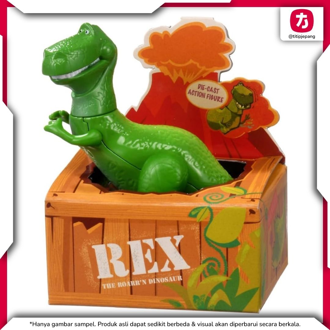 Takara Tomy Diecast Figure Toy Story 5 Rex Collection Takara Tomy Diecast Figure Toy Story 5 Rex Collection