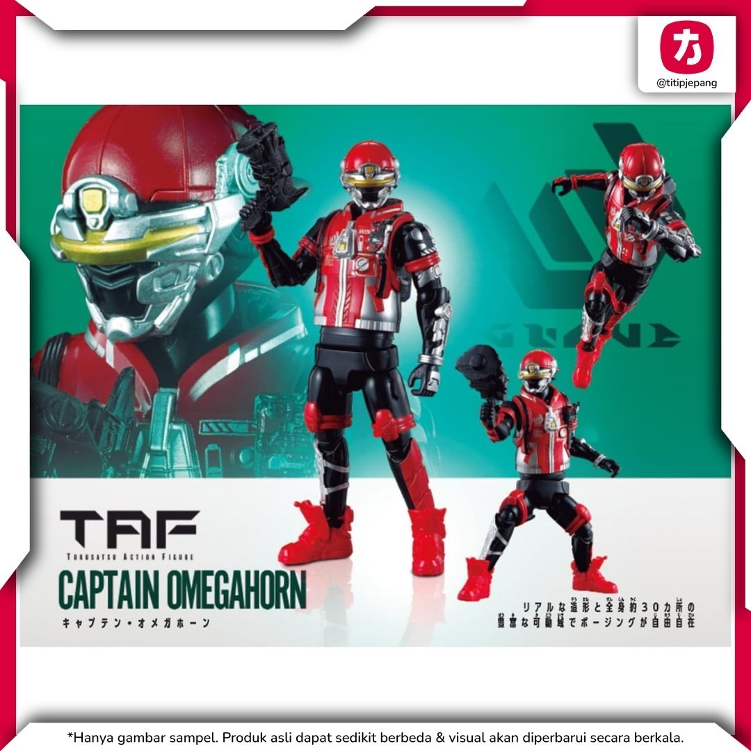 Bandai PROJECT R.E.D. Captain OmegaHorn Action Figure 160mm (gavan infinity) Bandai PROJECT R.E.D. Captain OmegaHorn Action Figure 160mm (gavan infinity)