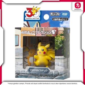 Takara Tomy Moncolle Pikachu Dekakeru Pokemon 30th Anniversary Takara Tomy Moncolle Pikachu Dekakeru Pokemon 30th Anniversary