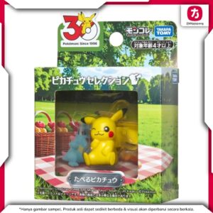 Takara Tomy Moncolle Pikachu Taberu Pokemon 30th Anniversary