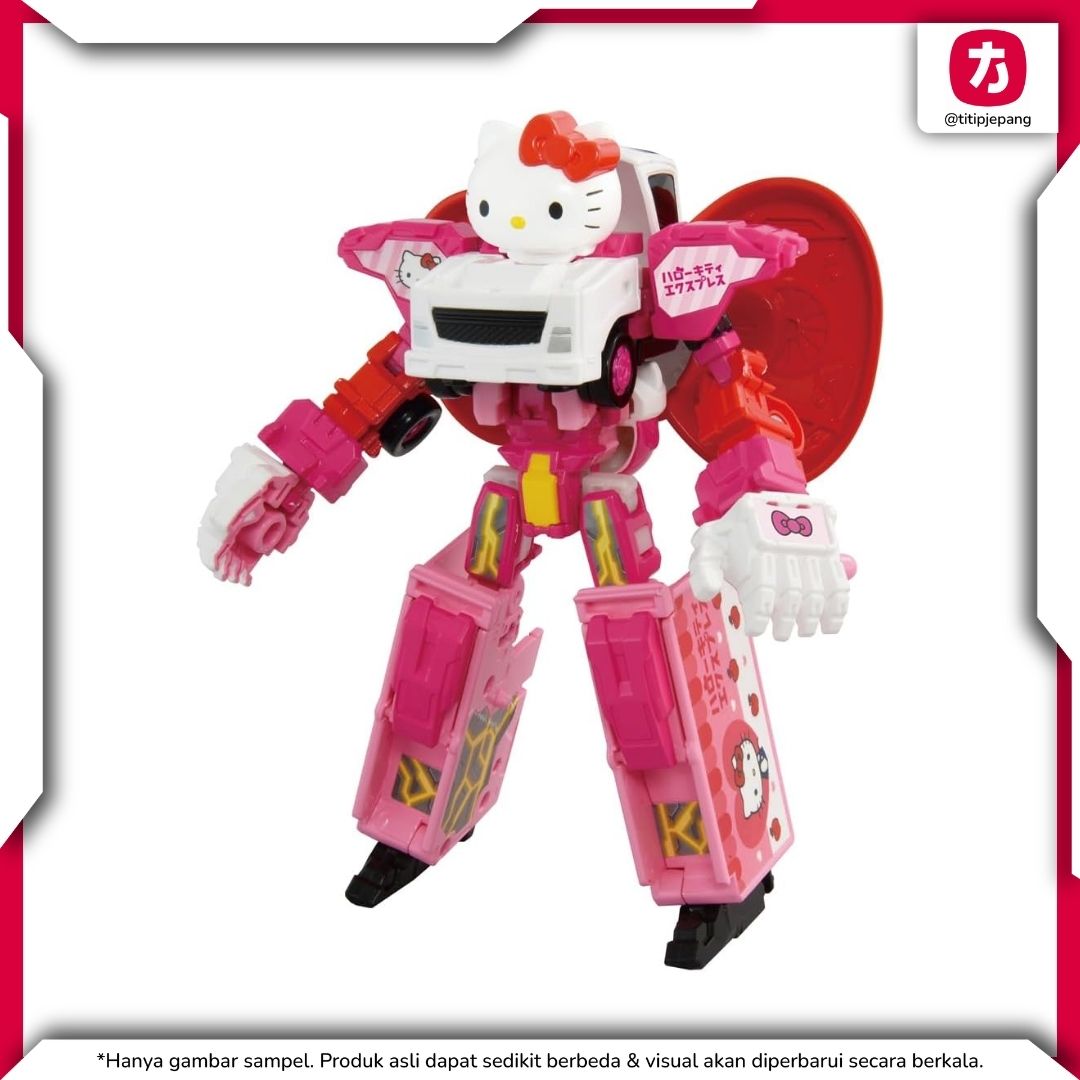 TAKARA TOMY Tomica Job Braver Hello Kitty Express Truck TJBEX TAKARA TOMY Tomica Job Braver Hello Kitty Express Truck TJBEX