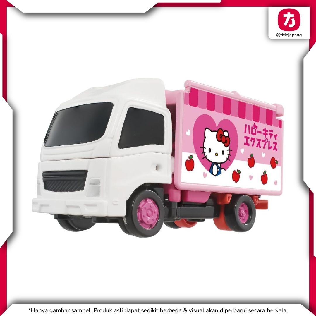 TAKARA TOMY Tomica Job Braver Hello Kitty Express Truck TJBEX TAKARA TOMY Tomica Job Braver Hello Kitty Express Truck TJBEX