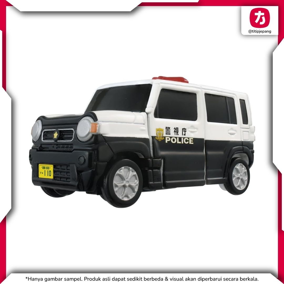 TAKARA TOMY Tomica Job Braver Suzuki Hustler Mini Patrol Car TAKARA TOMY Tomica Job Braver Suzuki Hustler Mini Patrol Car