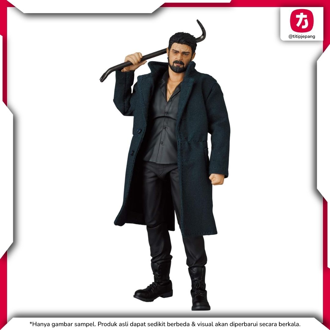 MAFEX No 154 The Boys William Billy Butcher Figure 155mm untuk