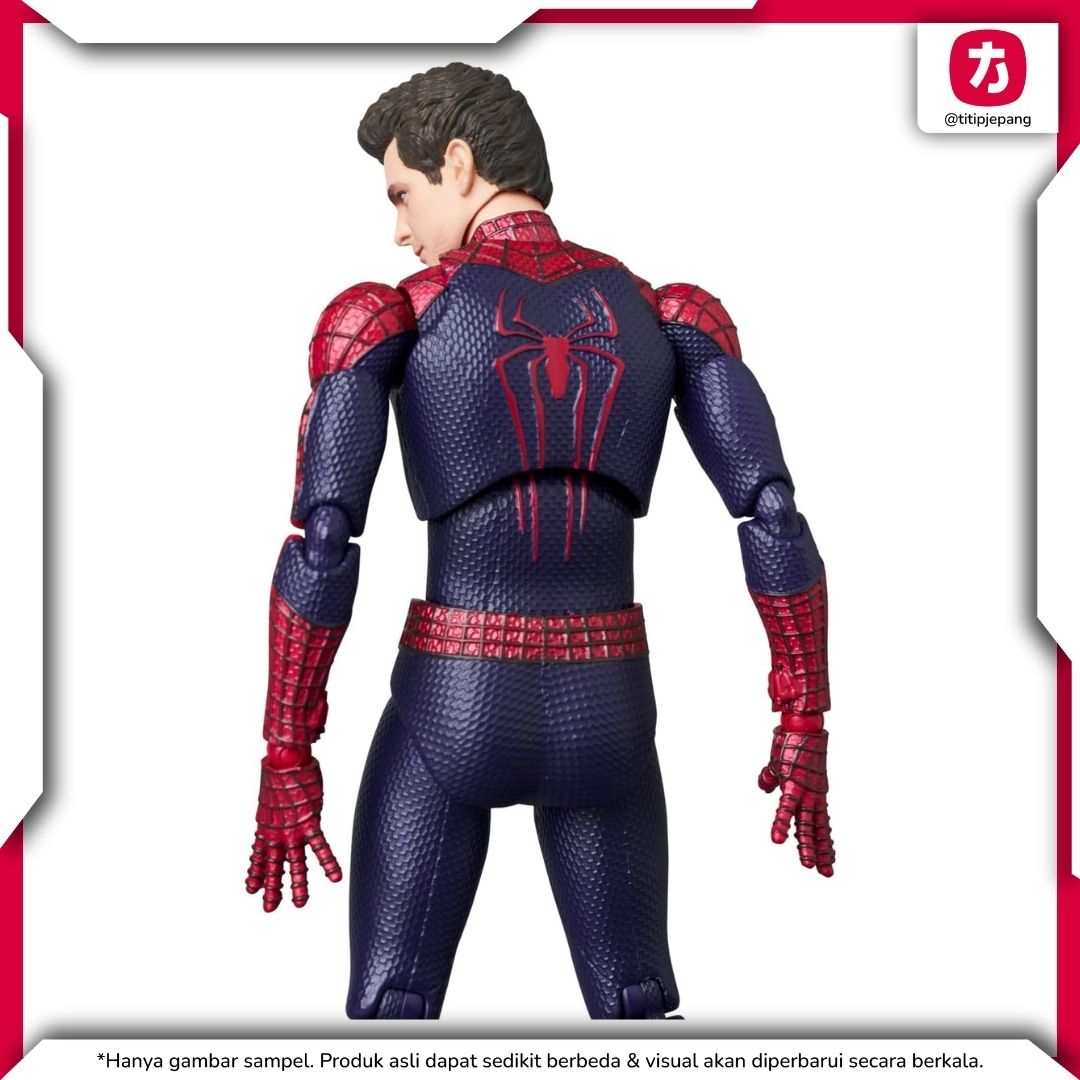 MAFEX No 248 The Amazing Spider-Man Figure 155mm dengan Web Parts