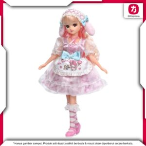 Takara Tomy Lovely My Melody Licca-chan Doll, Cute & Retro Style Takara Tomy Lovely My Melody Licca-chan Doll, Cute & Retro Style