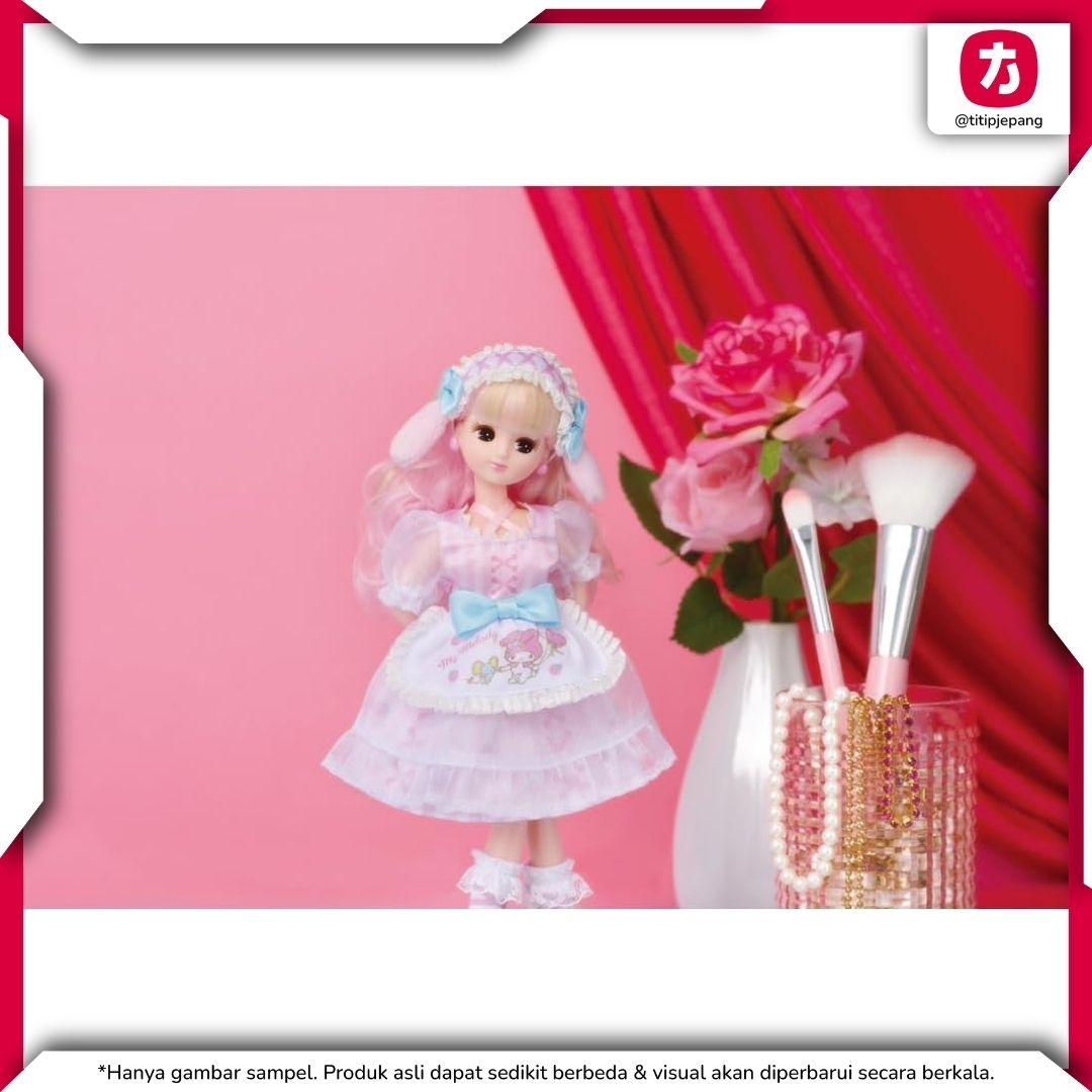Takara Tomy Lovely My Melody Licca-chan Doll, Cute & Retro Style