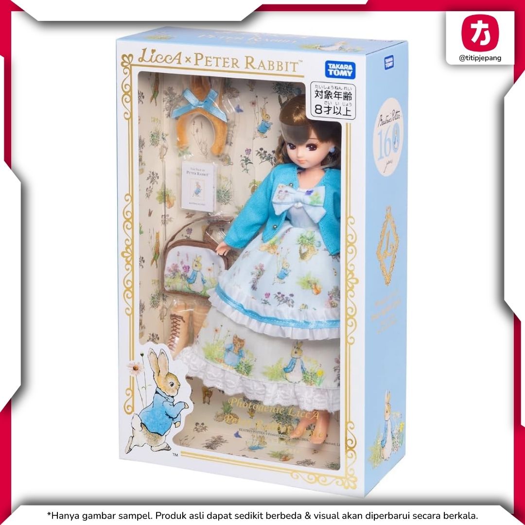 Takara Tomy Photogenic Lica chan Rabbit Style dengan Pose Kelinci Cute