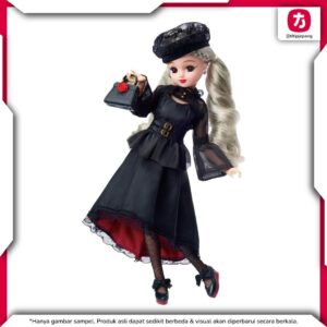 Takara Tomy Photogenic Licca Gothic Noir, Licca-chan Doll Stylish Takara Tomy Photogenic Licca Gothic Noir, Licca-chan Doll Stylish