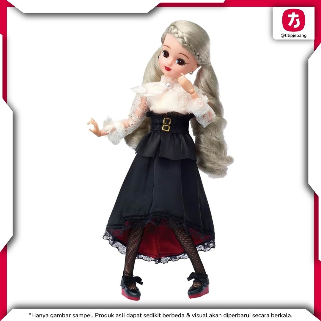 Takara Tomy Photogenic Licca Gothic Noir, Licca-chan Doll Stylish
