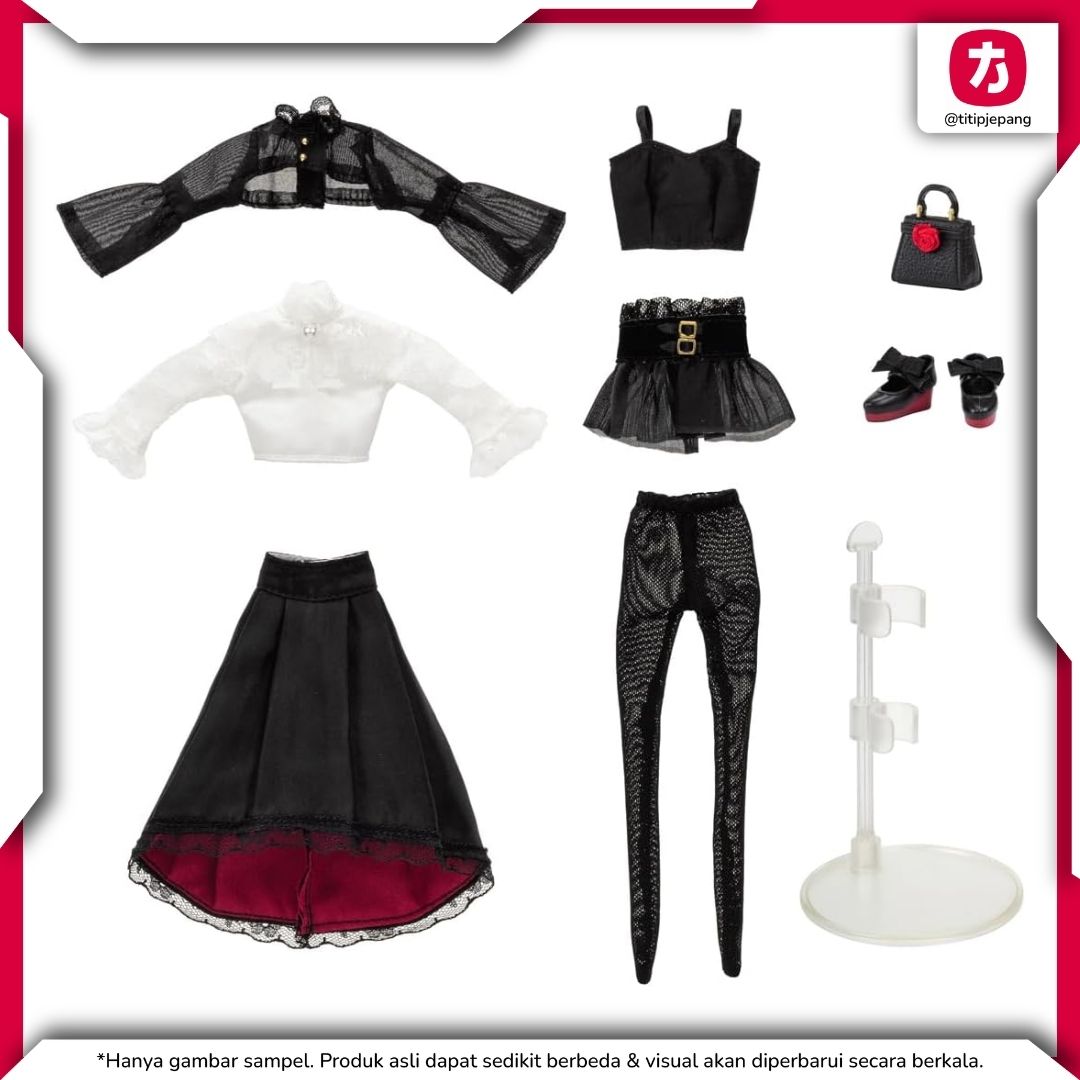 Takara Tomy Photogenic Licca Gothic Noir, Licca-chan Doll Stylish