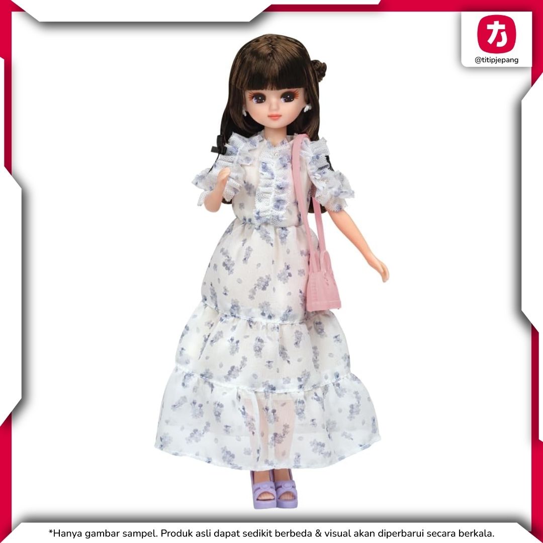 Takara Tomy Licca-chan Doll LD-15 Puptuous Blossom untuk Koleksi Spesial