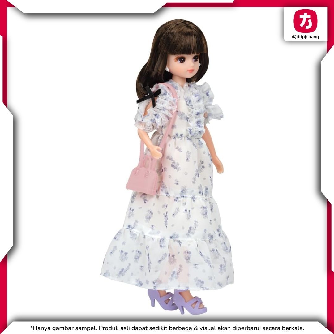 Takara Tomy Licca-chan Doll LD-15 Puptuous Blossom untuk Koleksi Spesial