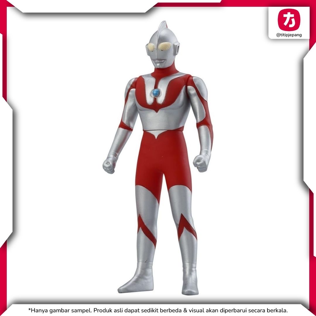 Bandai Ultra Hero Ultraman Koleksi Figure Ikonik dengan 5 Variasi