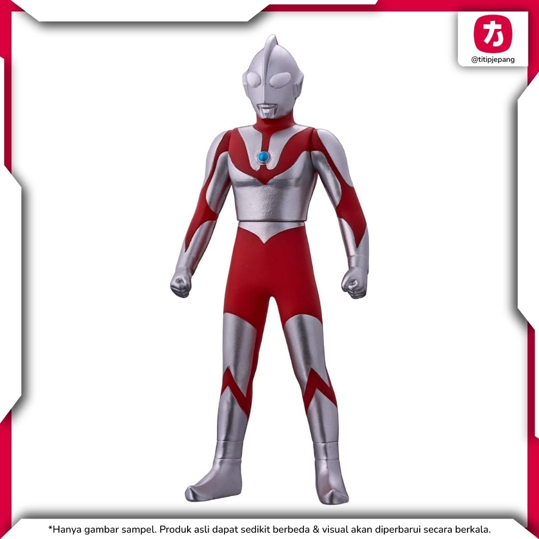 Bandai Ultra Hero Ultraman Koleksi Figure Ikonik dengan 5 Variasi
