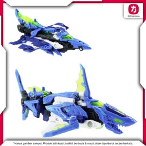 52Toys BEASTDRIVE HYDRO BULLET SHARK BD02 Figure Transformasi Shark 52Toys BEASTDRIVE HYDRO BULLET SHARK BD02 Figure Transformasi Shark