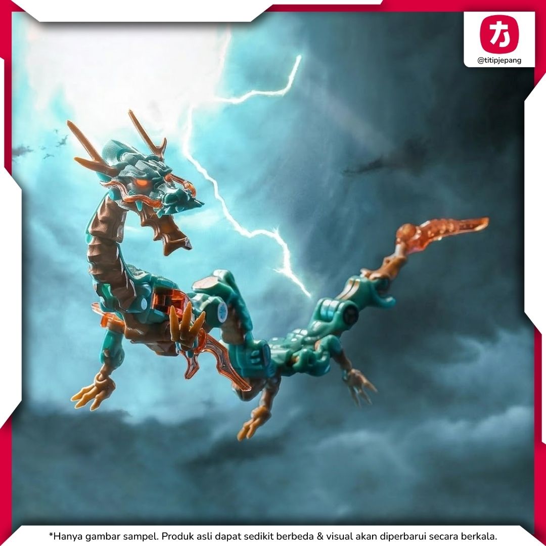 52Toys MEGABOX MB-14 CHINESE DRAGON-AZURE DRAGON untuk Koleksi