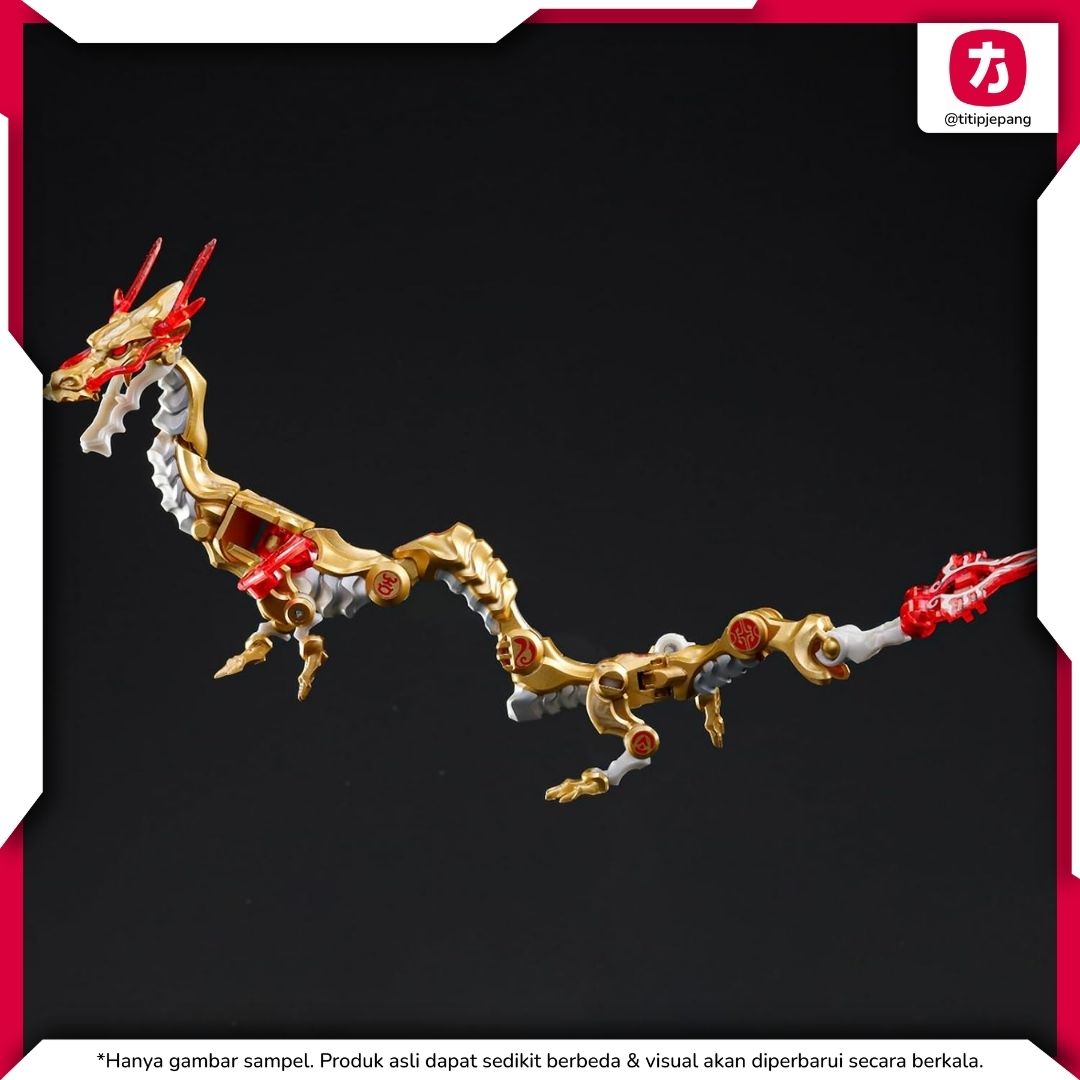 52Toys INFINITYBOX CHINESE DRAGON Golden Dragon IB04 untuk Koleksi