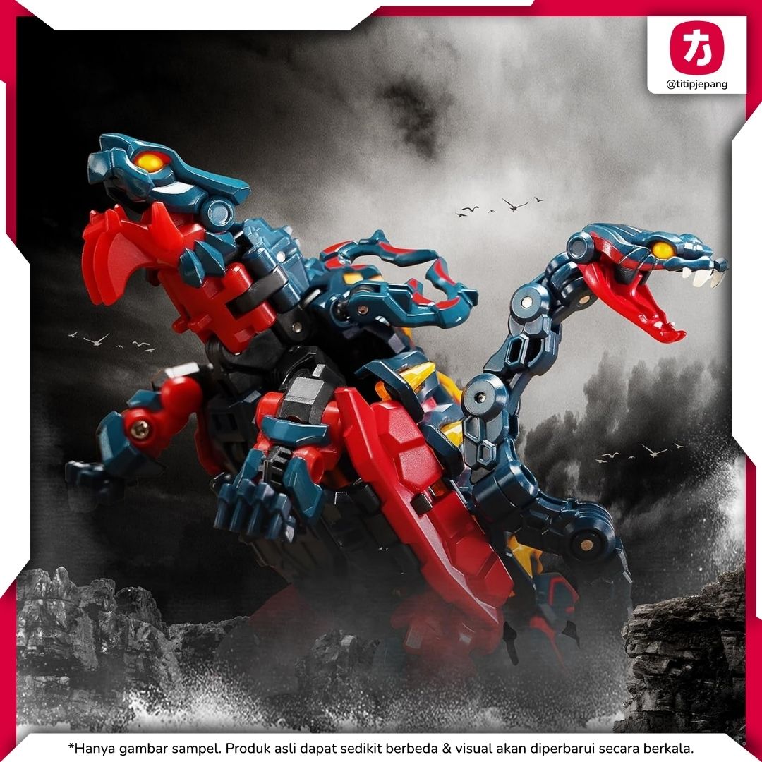 52Toys INFINITYBOX XUANWU IB-08 Transformasi Genbu untuk Koleksi