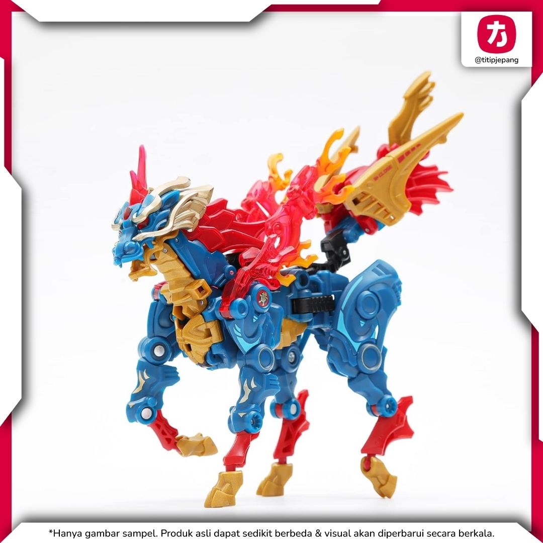 52Toys MEGABOX MB-22 KIRIN Figure Transformasi untuk Koleksi 52Toys MEGABOX MB-22 KIRIN Figure Transformasi untuk Koleksi