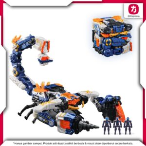 52TOYS BEASTBOX BB-60 Hurricane Scorpion Mecha Scorpion untuk Koleksi 52TOYS BEASTBOX BB-60 Hurricane Scorpion Mecha Scorpion untuk Koleksi