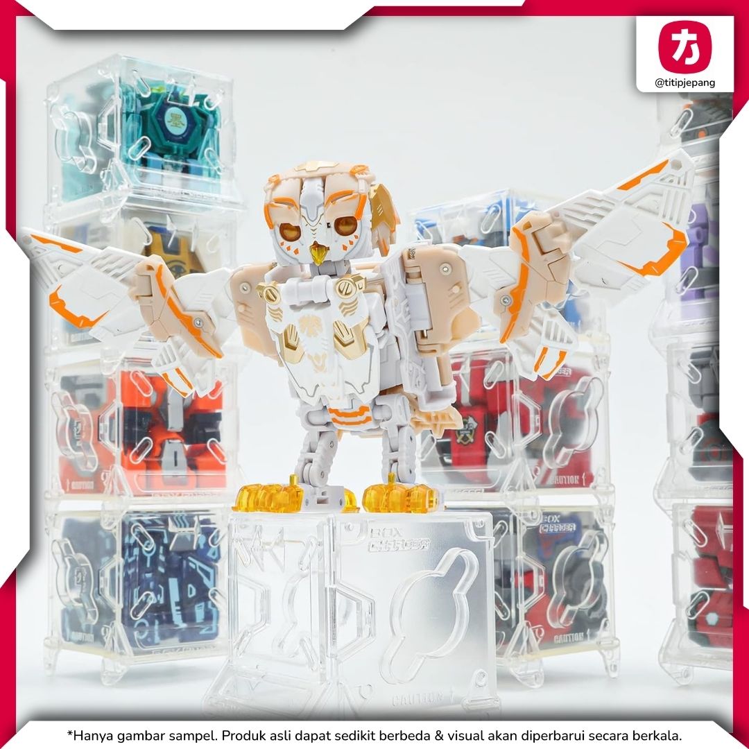 BEASTBOX 52TOYS BB41 Owl Transforming Figure Standard & Limited Edition