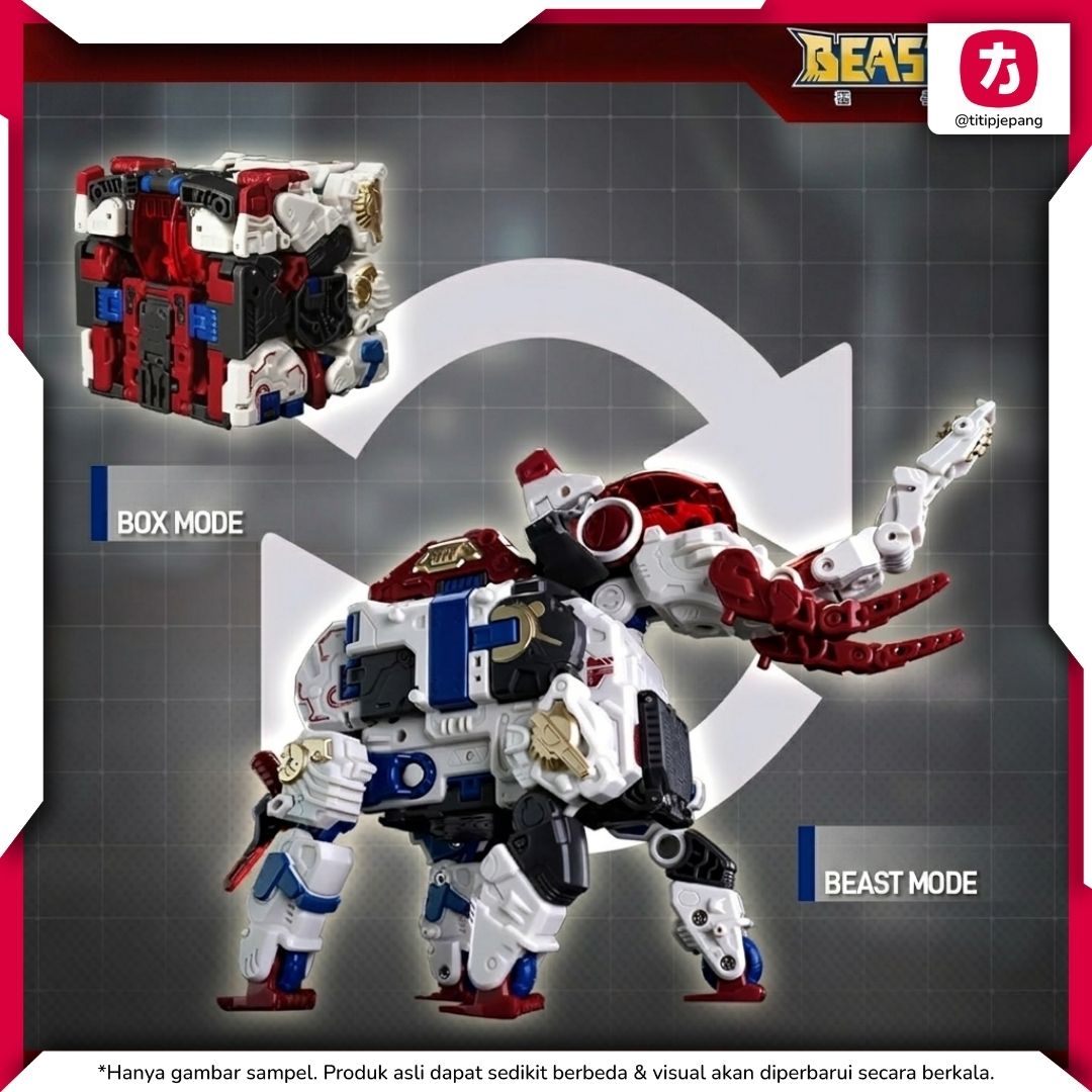 52TOYS BEASTBOX BB-74 Safe Zone Mammoth Mecha Transforming Figure 52TOYS BEASTBOX BB-74 Safe Zone Mammoth Mecha Transforming Figure