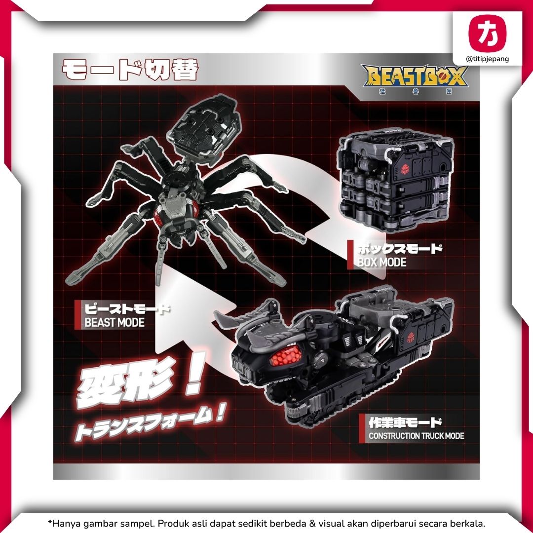 52TOYS BEASTBOX BB-73 DEATHMATCH Ant Work Vehicle Transform