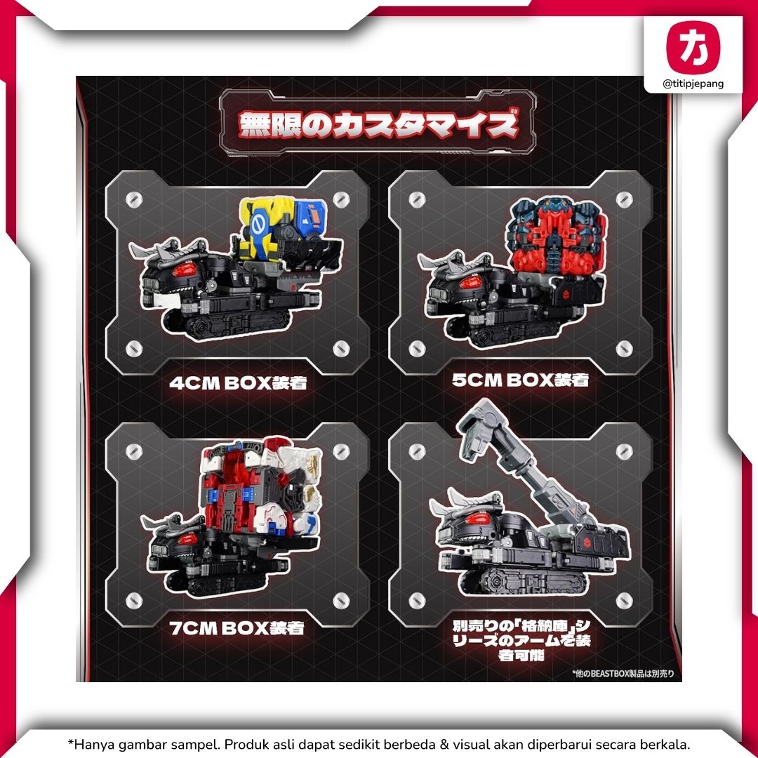 52TOYS BEASTBOX BB-73 DEATHMATCH Ant Work Vehicle Transform