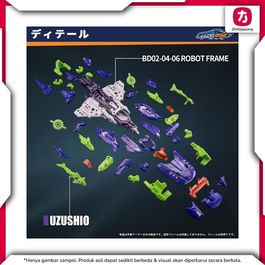 52TOYS BeastDrive BD-02 Hydro Bullet Shark