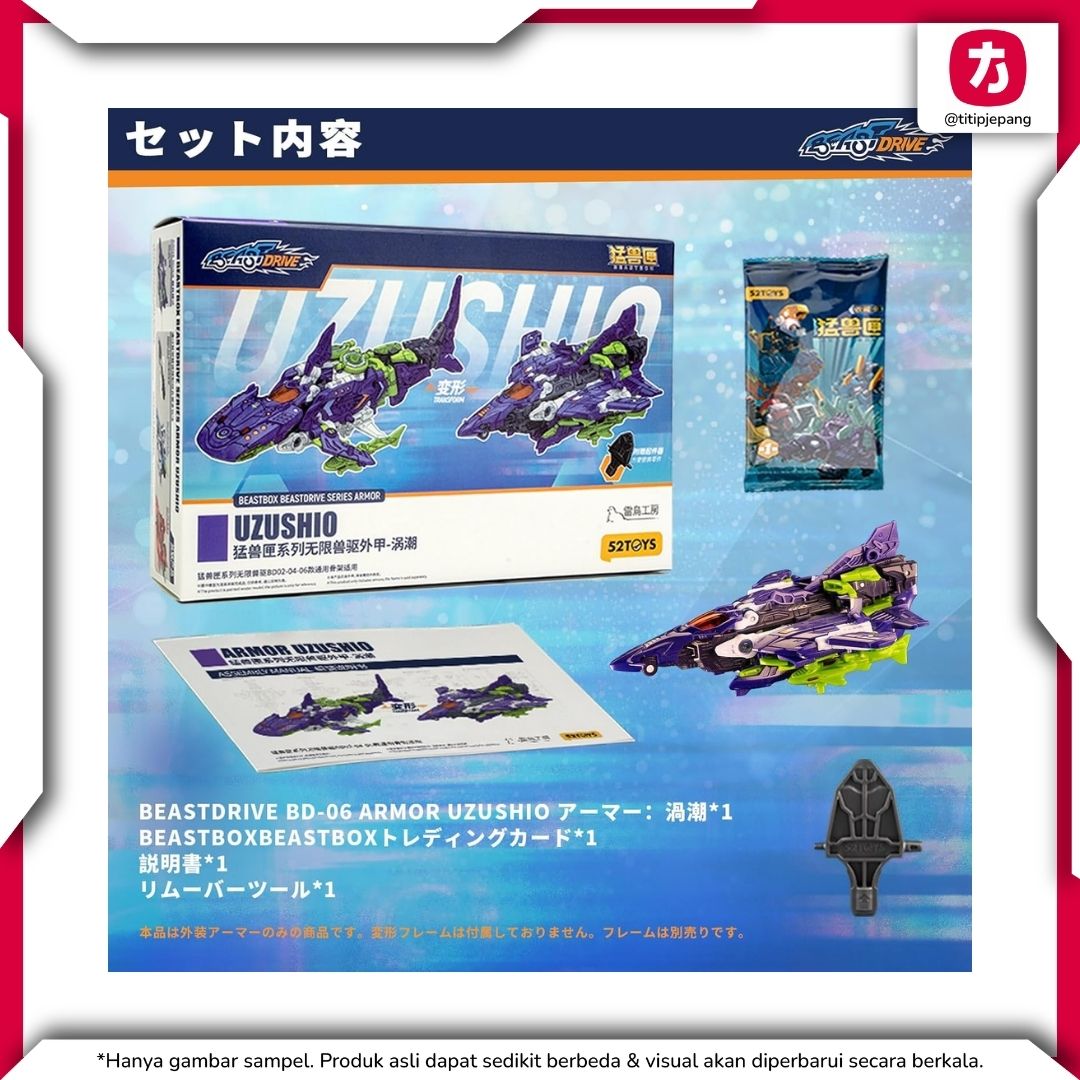 52TOYS BeastDrive BD-02 Hydro Bullet Shark 52TOYS BeastDrive BD-02 Hydro Bullet Shark