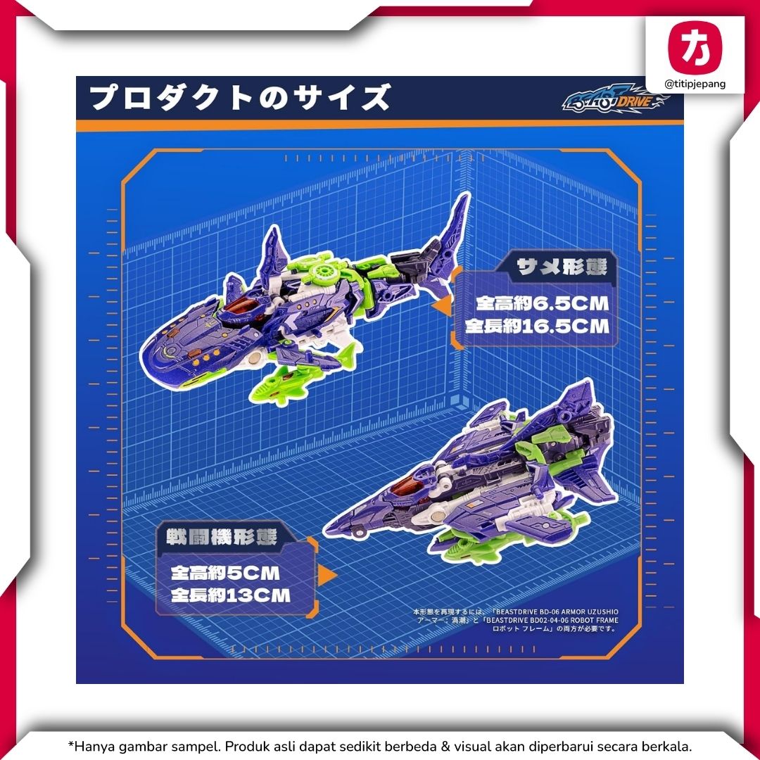 52TOYS BeastDrive BD-02 Hydro Bullet Shark 52TOYS BeastDrive BD-02 Hydro Bullet Shark