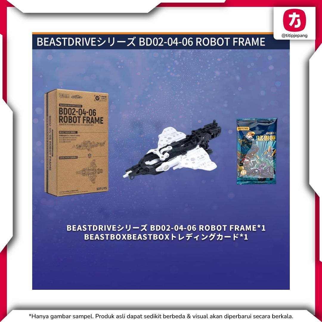  52TOYS BeastDrive BD-02 Hydro Bullet Shark Frame Only 