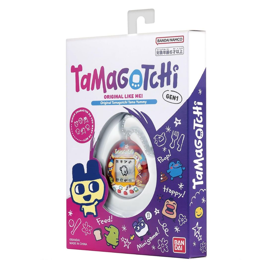 Tama Yummy Original Tamagotchi Bandai Virtual Pet Klasik Generasi Pertama
