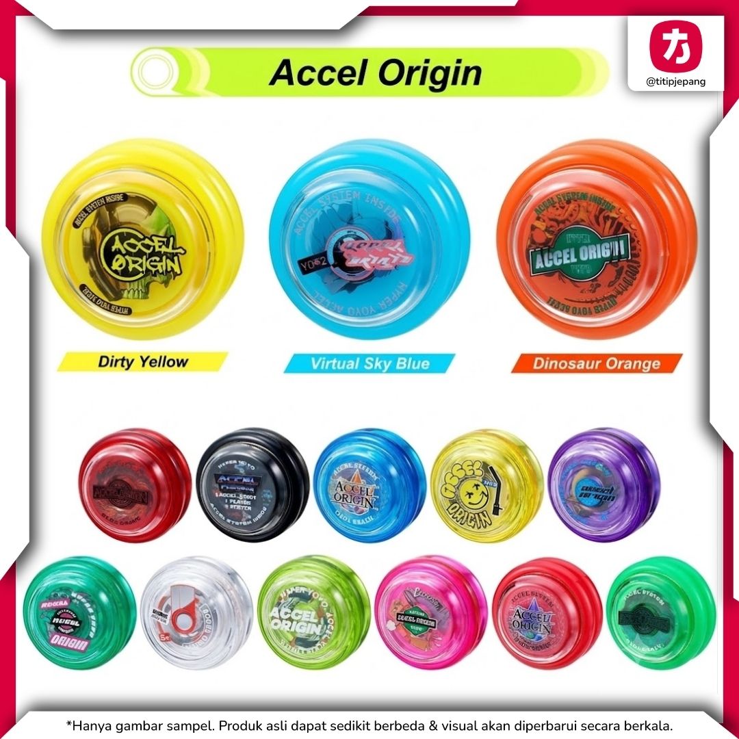 Hyper Yo-Yo Accel Origin untuk Trick Yo-Yo Seru dengan Desain Bandai Hyper Yo-Yo Accel Origin untuk Trick Yo-Yo Seru dengan Desain Bandai
